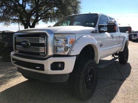 well equipped 2013 Ford F 250 Platinum Lifted for sale