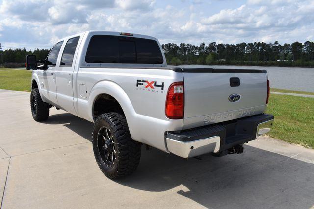 clean 2011 Ford F 250 Lariat lifted