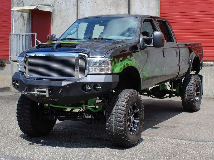 modified engine 2005 Ford F 350 Crew Cab lifted