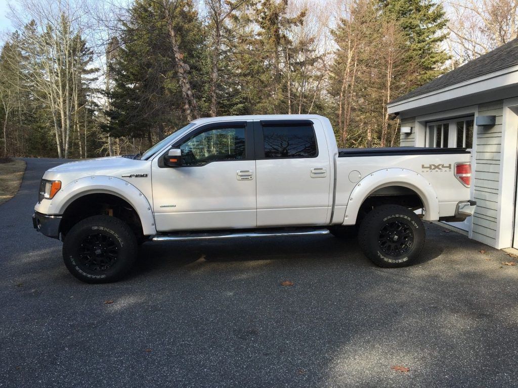 offroad package 2011 Ford F 150 4×4 Supercrew Lariat Series lifted