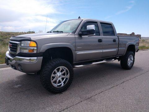 decent mileage 2006 GMC Sierra 2500 SLE2 lifted for sale