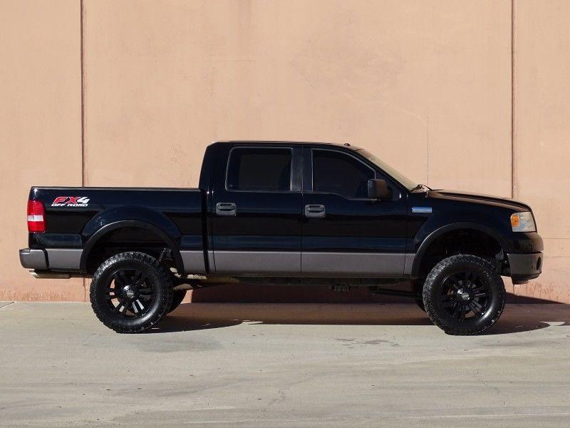 super clean 2007 Ford F 150 FX4 Crew Cab lifted