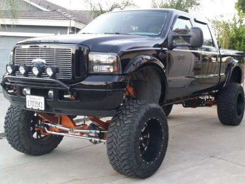 low miles 2003 Ford F 250 Harley DAVIDSON lifted for sale