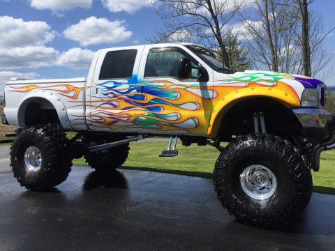 custom built 1999 Ford F 250 Lariat lifted for sale