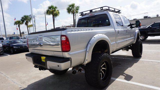 low miles 2016 Ford F 250 PLATINUM lifted