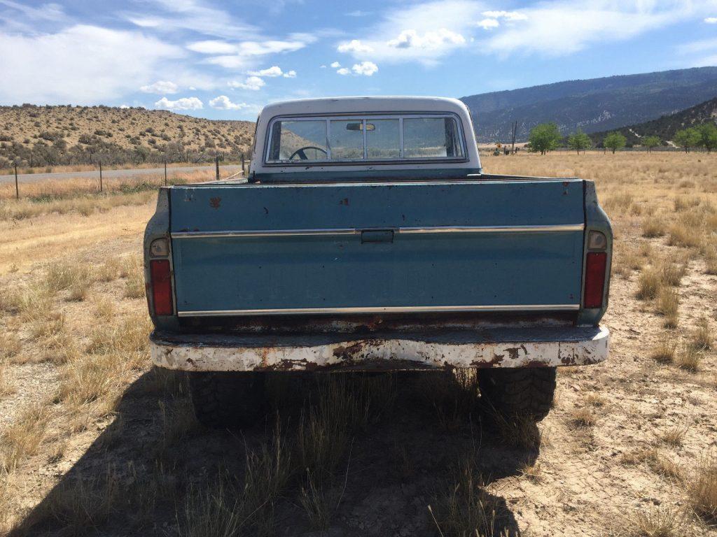 missing drivetrain 1969 Chevrolet C 10 Short Bed lifted