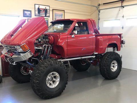 badass 1984 Toyota Tacoma SR5 lifted truck for sale