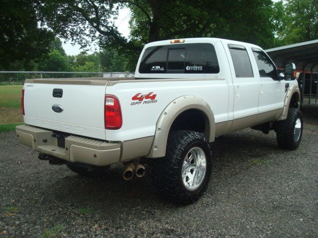 decent mileage 2008 Ford F 250 KING RANCH lifted