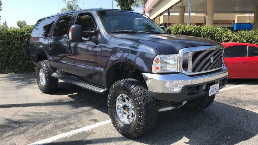 loaded 2000 Ford Excursion LIMITED lifted truck