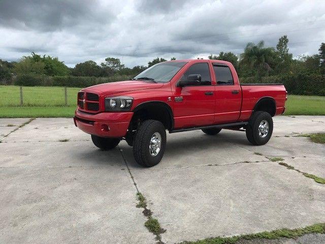 solid 2008 Dodge Ram 2500 Sport pickup lifted