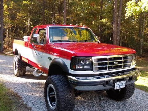 clean 1997 Ford F 250 lifted pickup for sale