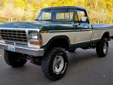 vintage 1979 Ford F 250 Ranger lifted for sale