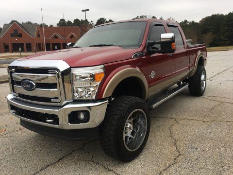 every option available 2014 Ford F 250 Lariat lifted for sale