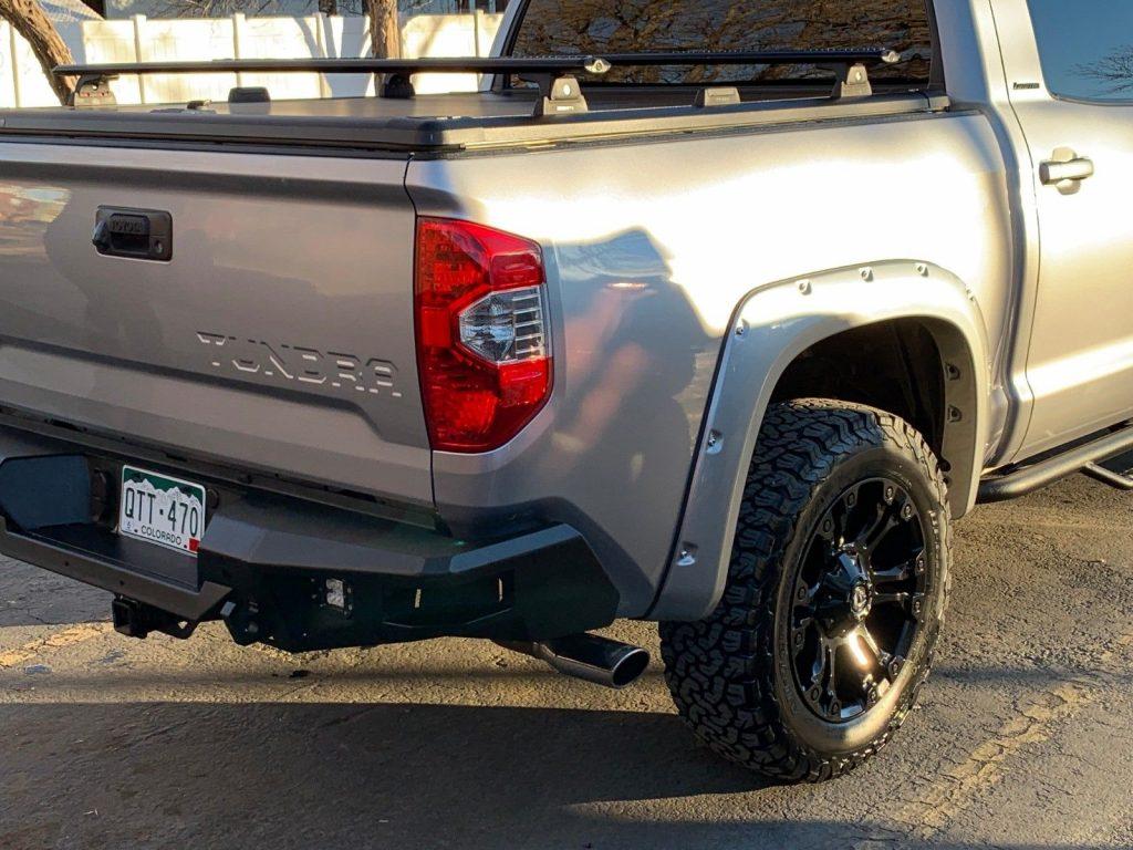 loaded 2014 Toyota Tundra Limited lifted
