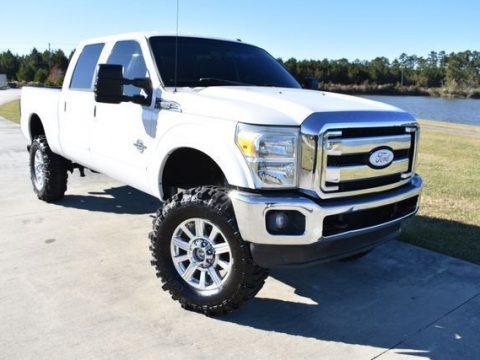 very clean 2011 Ford F 250 Lariat lifted for sale