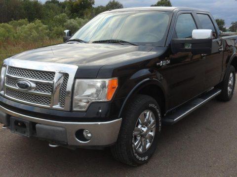 well equipped 2010 Ford F 150 Lariat lifted pickup for sale