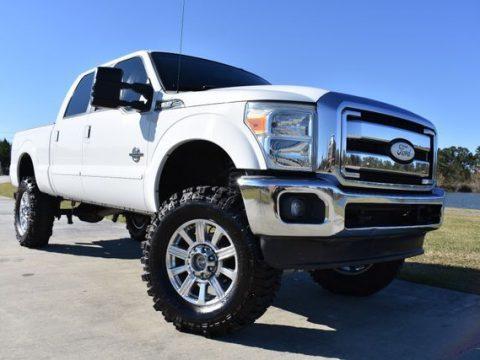 clean 2011 Ford F 250 Lariat lifted for sale