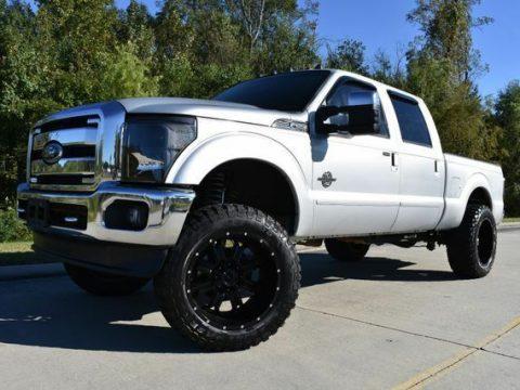 very nice 2011 Ford F 250 Lariat lifted for sale