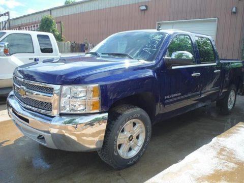 low miles 2012 Chevrolet Silverado 1500 LT lifted for sale