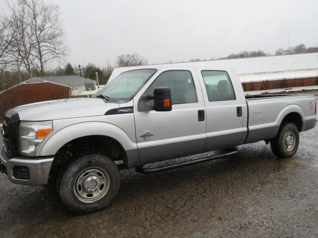 rust free 2012 Ford F 250 Powerstroke pickup lifted