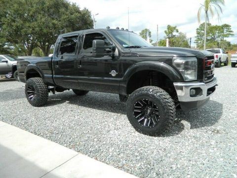 well equipped 2013 Ford F 250 Lariat lifted for sale