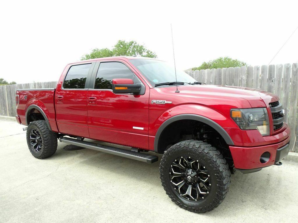 well equipped 2013 Ford F 150 FX4 lifted