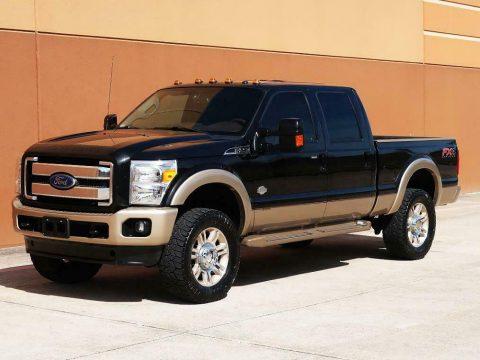 well optioned 2013 Ford F 250 KING Ranch lifted for sale
