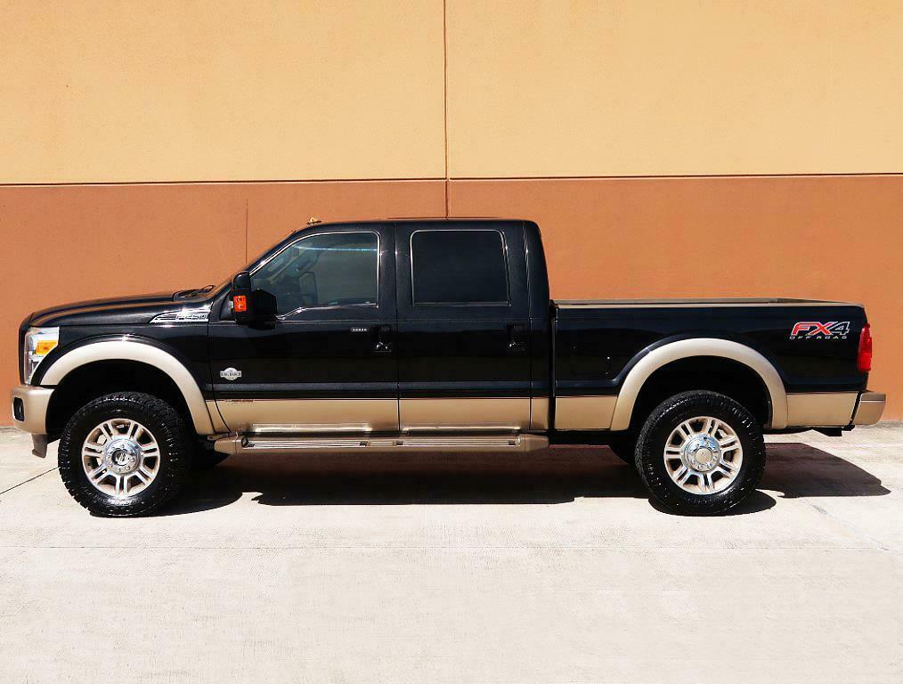 well optioned 2013 Ford F 250 KING Ranch lifted