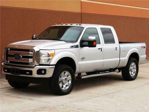 well optioned 2013 Ford F 250 Lariat lifted for sale