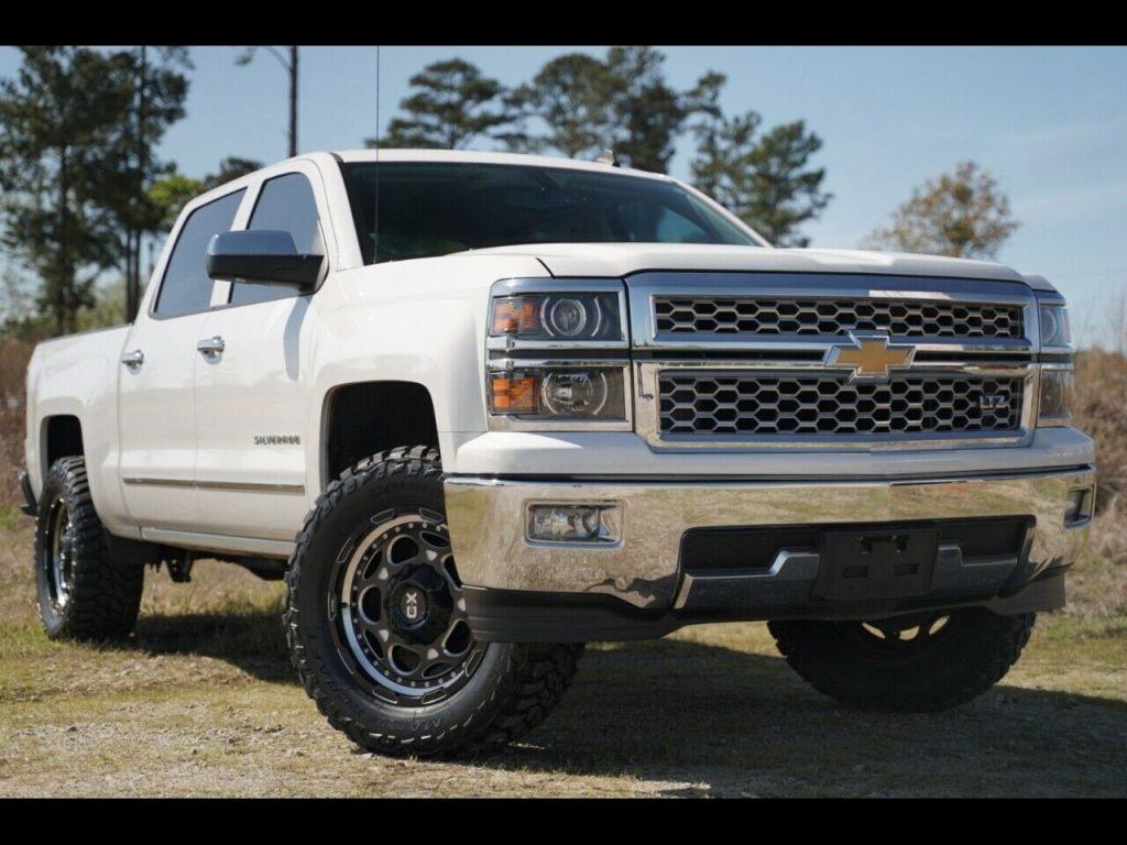 well equipped 2014 Chevrolet Silverado 1500 LTZ lifted