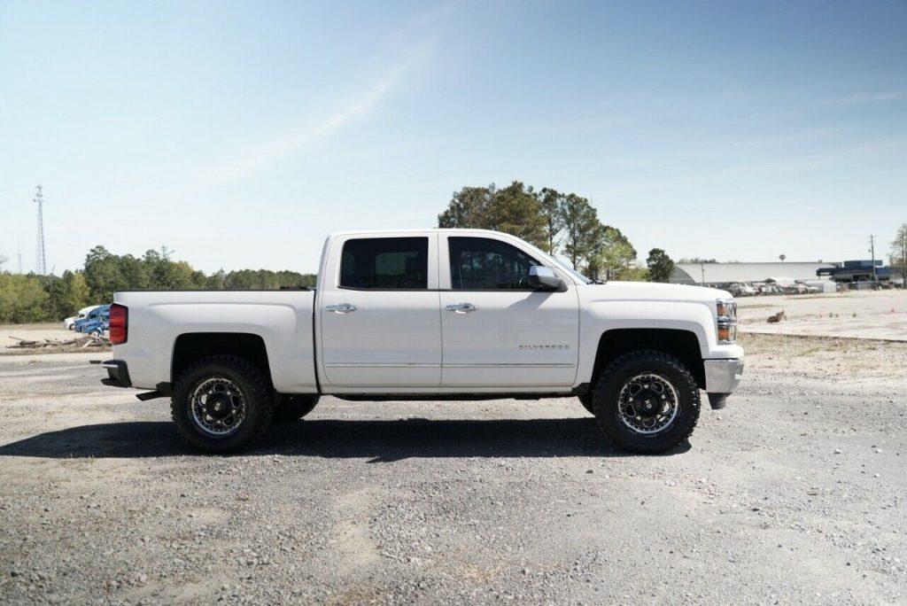well equipped 2014 Chevrolet Silverado 1500 LTZ lifted