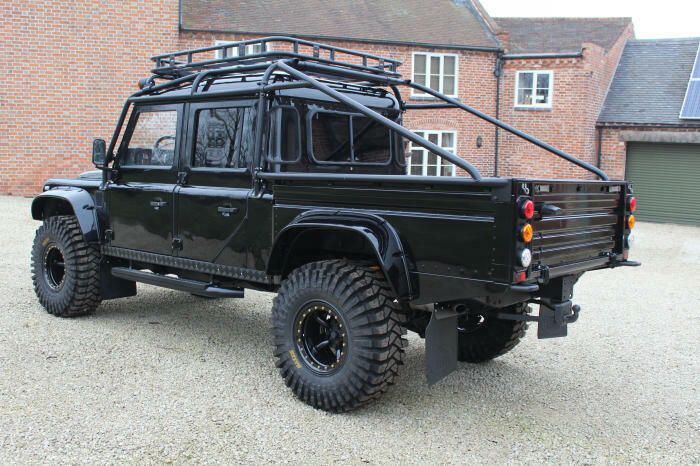 wonderful 1994 Land Rover Defender 130 Spectre 007 lifted