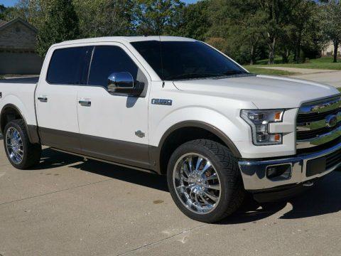 very nice 2015 Ford F 150 King Ranch lifted for sale