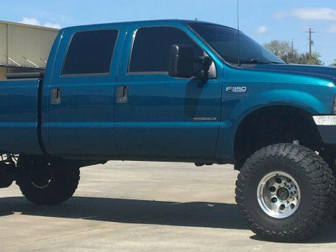 badass 2000 Ford F 350 XLT pickup lifted for sale
