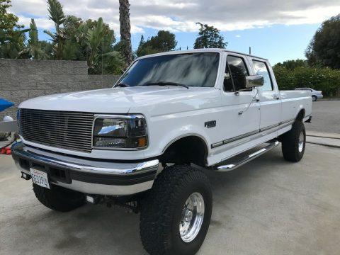 beautiful 1996 Ford F 350 XLT custom lifted for sale