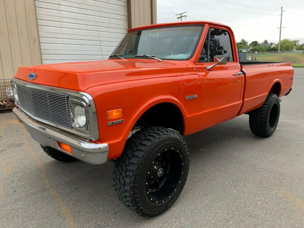 crate engine 1972 Chevrolet C 10 pickup lifted