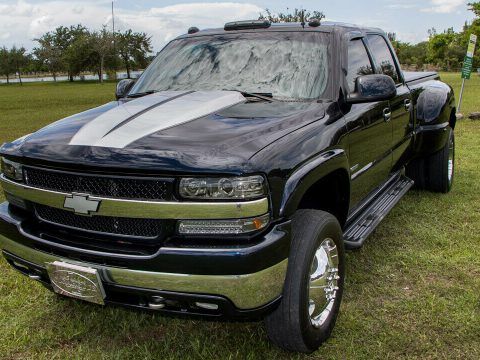 monster hauler 2001 Chevrolet Silverado 3500 HD Dually lifted for sale