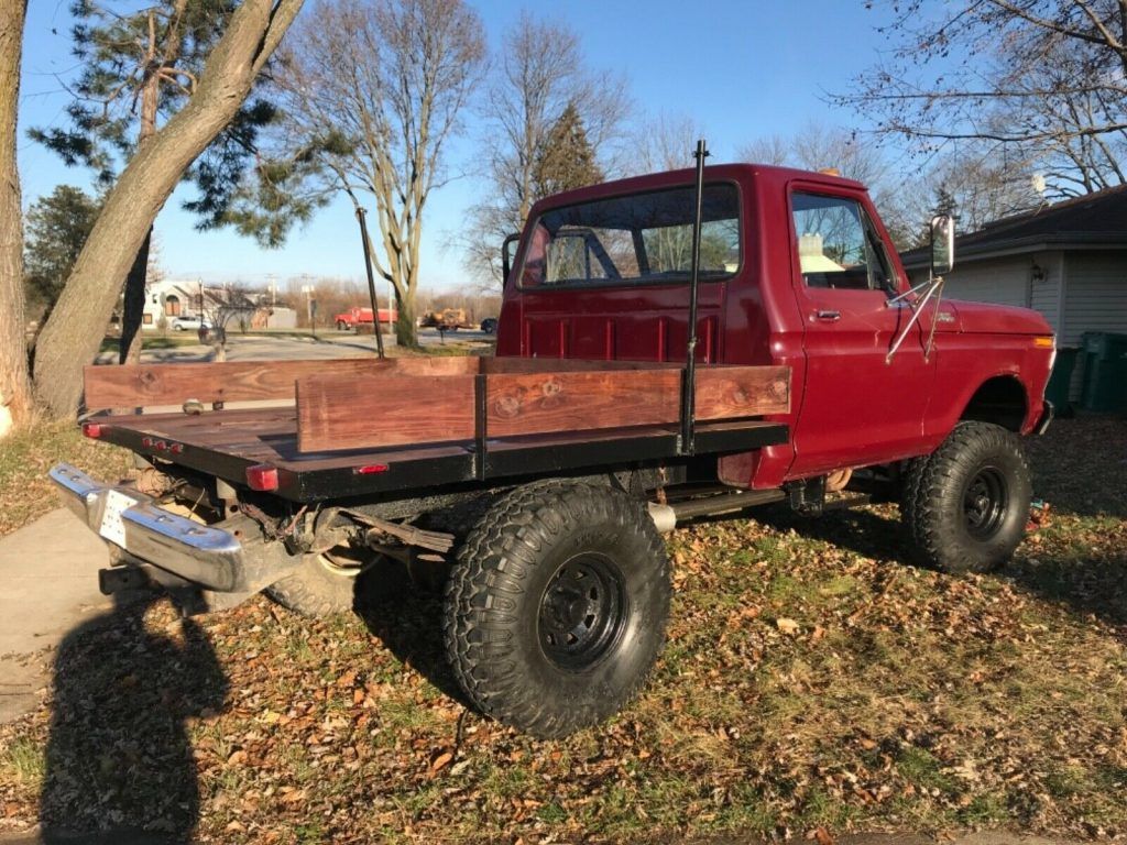 nice and clean 1979 Ford F 150 lifted