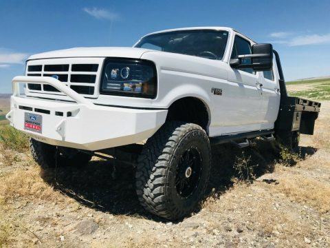 very nice 1996 Ford F 350 XLT lifted for sale