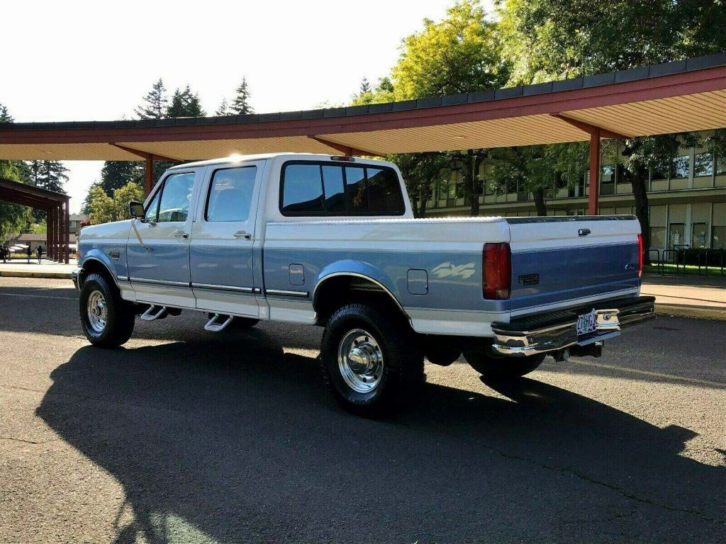 well maintained 1997 Ford F 250 XLT HD lifted