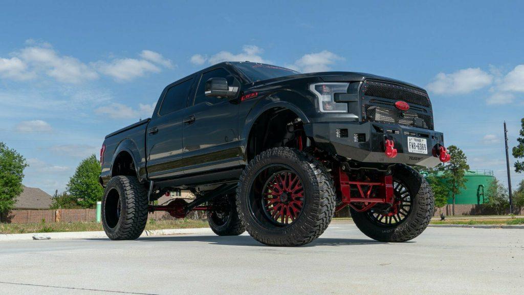 badass 2015 Ford F 150 Lariat lifted
