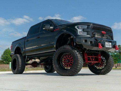 badass 2015 Ford F 150 Lariat lifted for sale