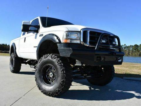 great shape 2001 Ford F 250 Lariat lifted for sale