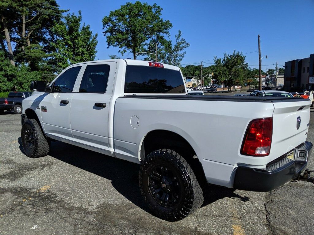 low miles 2012 Dodge Ram 2500 ST lifted
