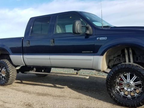 rust free 2001 Ford F 250 XLT lifted for sale