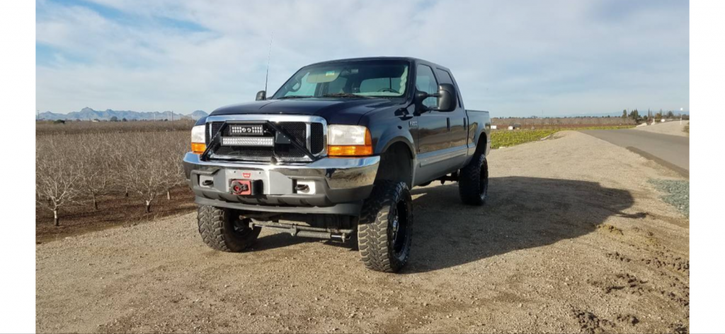 rust free 2001 Ford F 250 XLT lifted