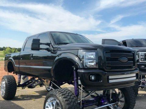 every option available 2014 Ford F 250 Platinum lifted for sale
