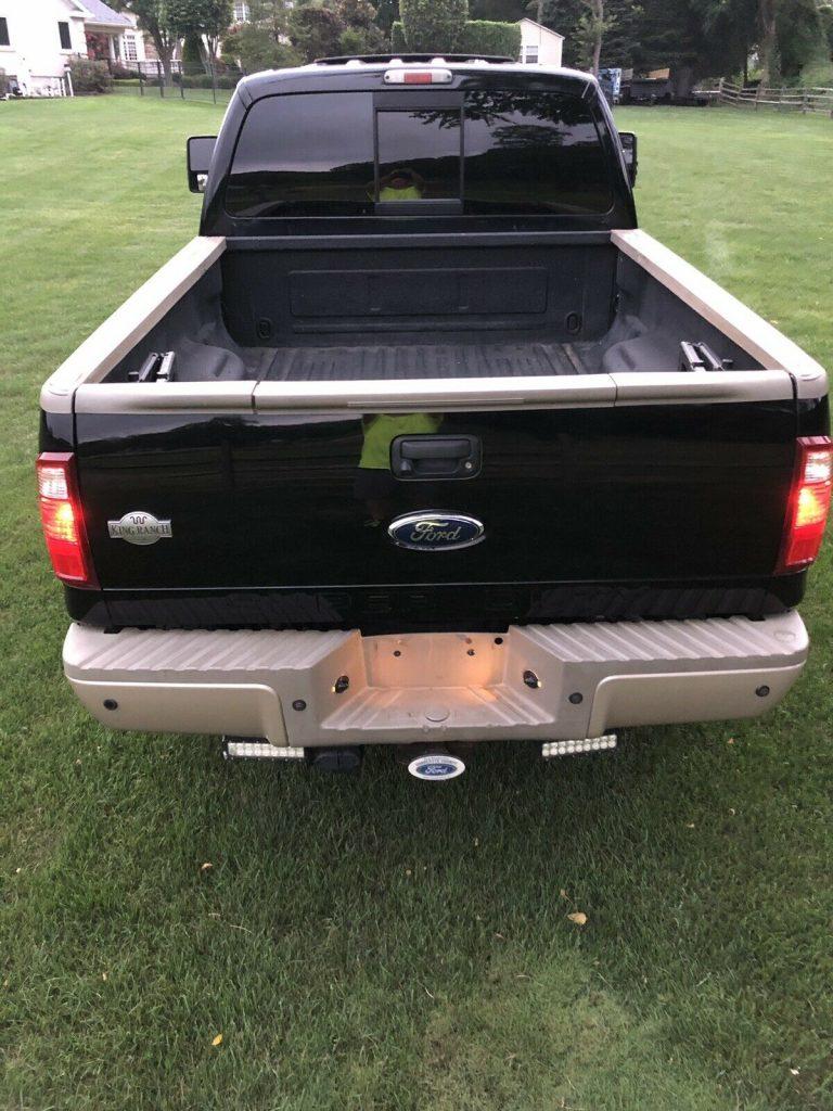 garage kept 2008 Ford F 350 King Ranch lifted