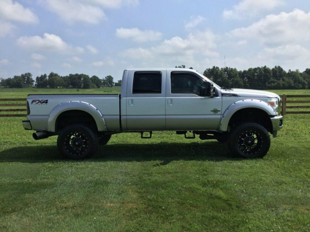 6 inch lift 2012 Ford F 250 Lariat Super Duty lifted