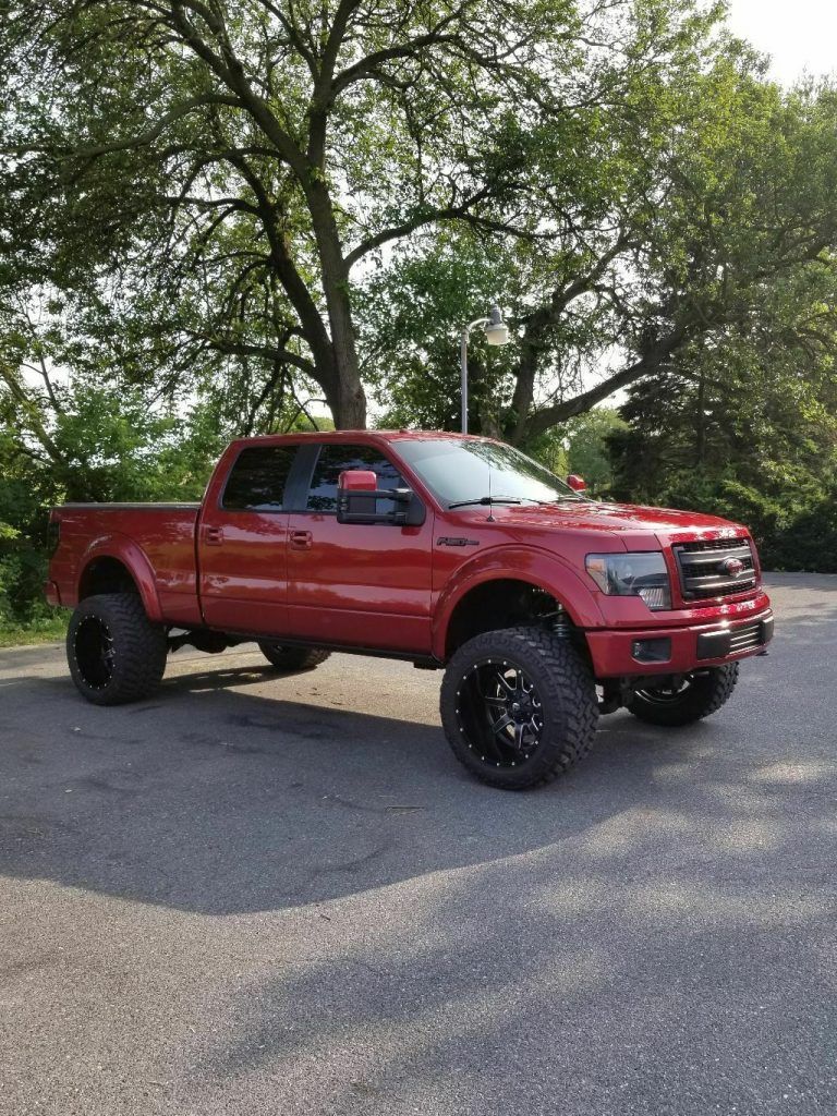 lots of mods 2013 Ford F 150 Fx4 lifted
